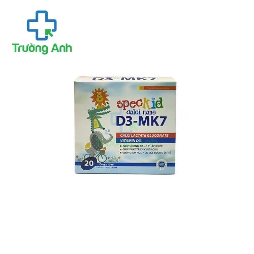 Speckid Calci Nano D-MK7 Biopro - Giúp bổ sung canxi và vitamin