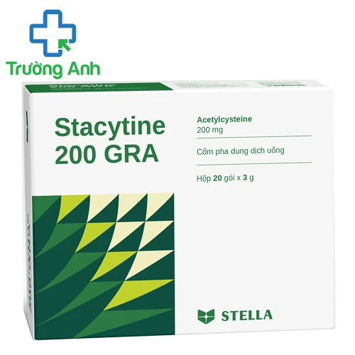 Stacytine 200 Gra - Thuốc tiêu chất nhầy đường hô hấp hiệu quả của Stella