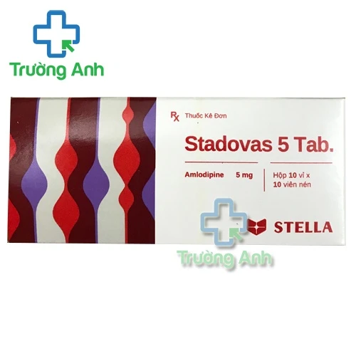 Stadovas 5 Tab (100 viên) - Thuốc điều trị tăng huyết áp hiệu quả