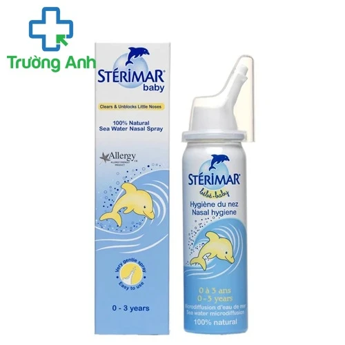 Sterimar baby- Thuốc xịt vệ sinh mũi của Pháp