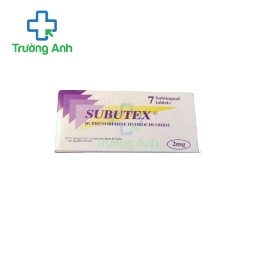 Subutex 2mg Schering Plough - Thuốc điều trị chứng nghiện opioid