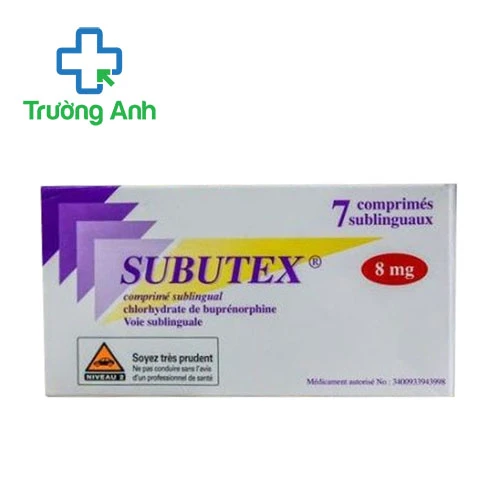 Subutex 8mg Schering Plough - Thuốc ngăn ngừa các triệu chứng cai nghiện