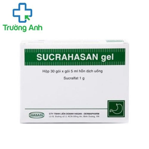 Sucrahasan gel - Thuốc điều trị loét dạ dày, tá tràng hiệu quả của Hasan