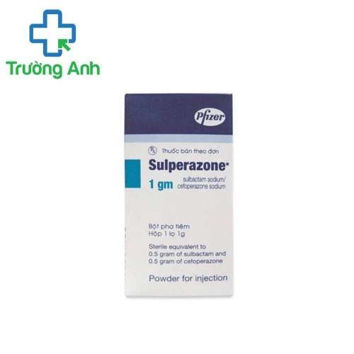 Sulperazone 1g - Thuốc điều trị nhiễm khuẩn hiệu quả