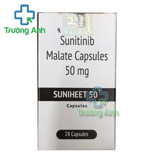 Suniheet 50 (Sunitinib Malate) - Thuốc điều trị ung thư hiệu quả của Ấn Độ