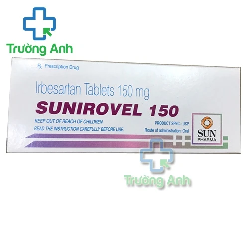 Sunirovel 150 - Thuốc điều trị huyết áp cao hiệu quả của Ấn Độ