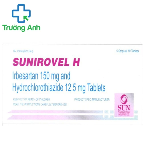 Sunirovel H - Thuốc điều trị tăng huyết áp vô căn hiệu quả
