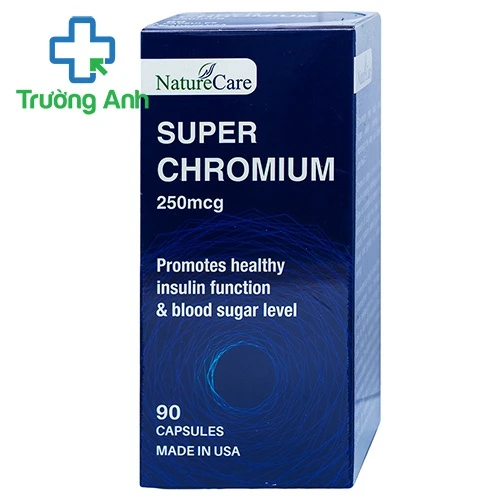 Super Chromium 250mcg - Hỗ trợ điều trị bệnh tiểu đường hiệu quả của Mỹ