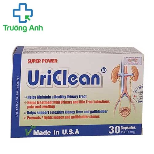 Super Power Uriclean - Thuốc điều trị nhiễm khuẩn hiệu quả