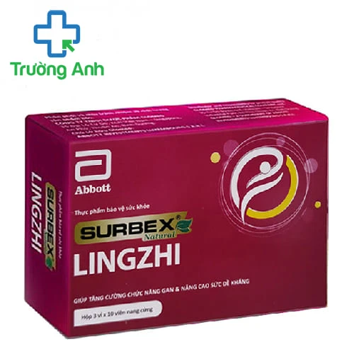 Surbex Natural Lingzhi Cap - Hỗ trợ tăng cường chức năng gan