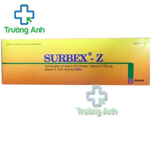 Surbex - Z - Giúp bổ sung kẽm hiệu quả