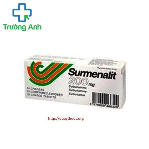 Surmenalit 200mg - Thuốc điều trị suy nhược thần kinh hiệu quả của Tây Ban Nha