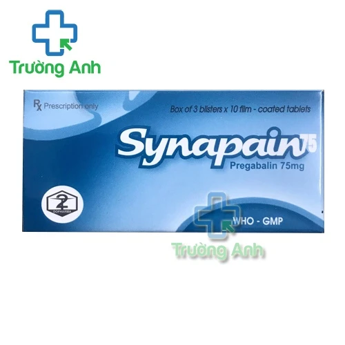 Synapain 75mg - Thuốc điều trị đau thần kinh của Dược phẩm TW2