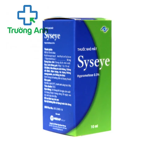 Syseye 10ml - Thuốc điều trị khô mắt và kích ứng nhẹ mắt của Merap