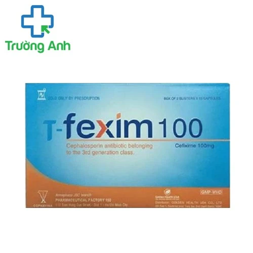 T - fexim 100mg - Thuốc kháng sinh hiệu quả
