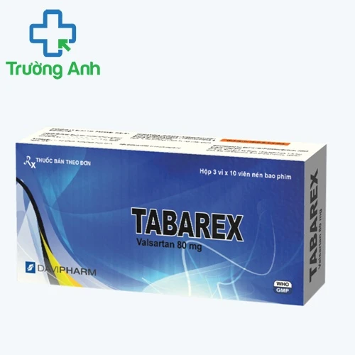 TABAREX - Thuốc điều trị tăng huyết áp hiệu quả của Davipharm