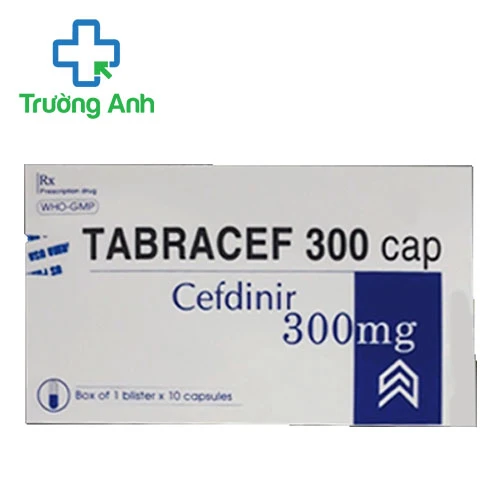 Tabracef 300 USP - Thuốc điều trị nhiễm khuẩn từ nhẹ đến vừa hiệu quả