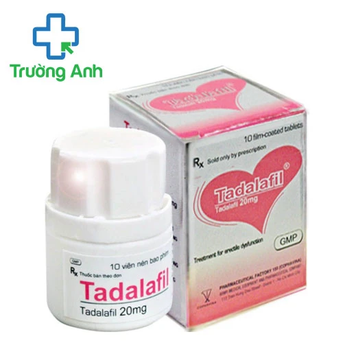 Tadalafil 20mg Cophavina (lọ) - Điều trị rối loạn cương dương hiệu quả 