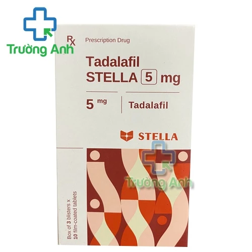 Tadalafil Stella 5mg - Thuốc điều trị rối loạn cương dương hiệu quả 