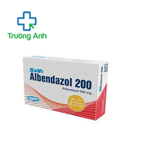 SaVi Albendazol - Thuốc được dùng để điều trị một loại hoặc nhiều loại ký sinh trùng của savipharm