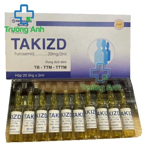 Takizd 20mg/2ml HD Pharma - Thuốc điều trị tăng huyết áp thể nhẹ