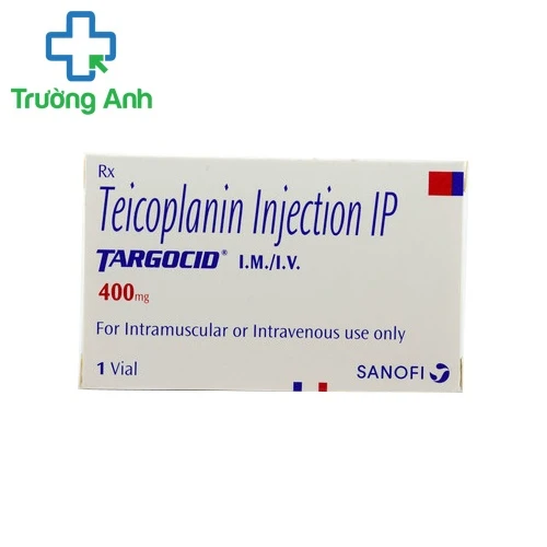 Targocid 400mg - Kháng sinh tiêm nhiễm khuẩn nặng của Sanofi