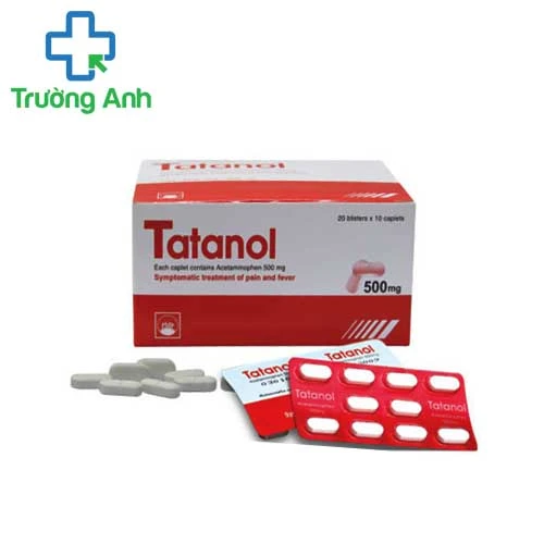 Tatanol 500mg Pymepharco (viên nén) - Thuốc giảm đau, hạ sốt hiệu quả