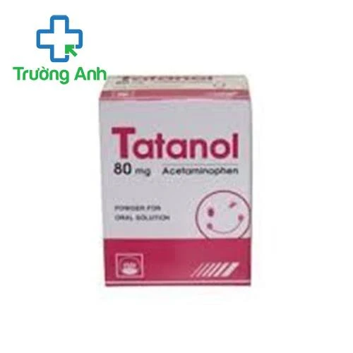 Tatanol 80mg - Thuốc giảm đau, hạ sốt hiệu quả của Pymepharco