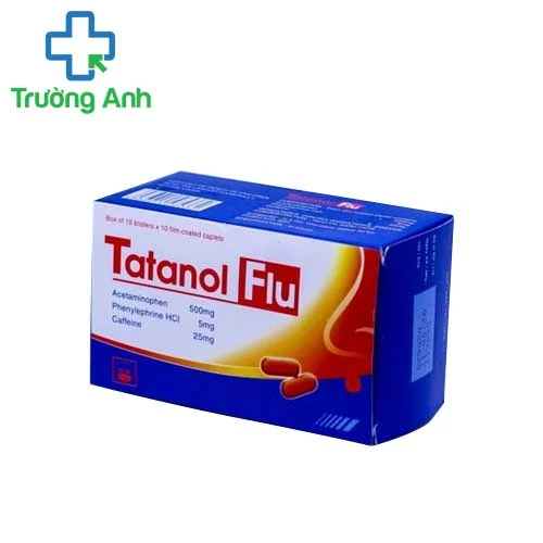 Tatanol flu - Thuốc giảm đau, hạ sốt hiệu quả