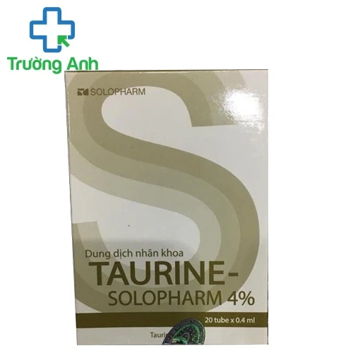 Taurine Solopharm 20 ống 4% - Thuốc bổ mắt của Nga