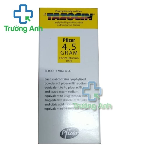 Tazocin 4.5g - Thuốc kháng sinh trị bệnh hiệu quả