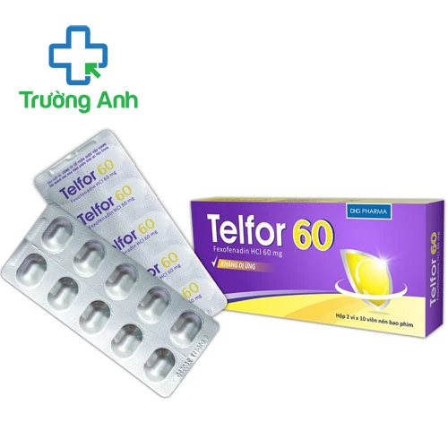 Telfor 60 DHG - Thuốc điều trị viêm mũi dị ứng hiệu quả