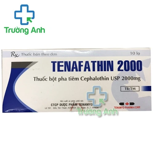 Tenafathin 2000 - Thuốc điều trị nhiễm khuẩn hiệu quả của Tenamyd