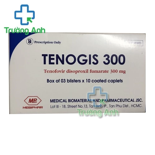 Tenogis 300 - Thuốc điều trị HIV và viêm gan B hiệu quả