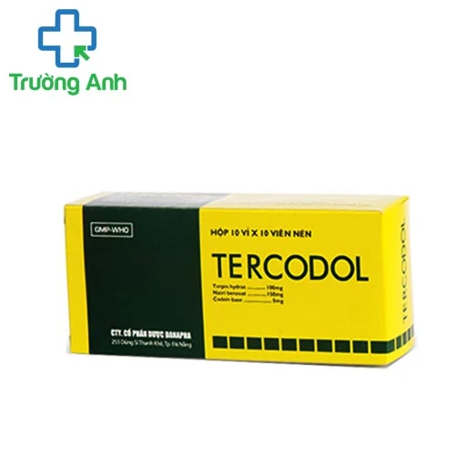 Tercodol - Thuốc trị ho hiệu quả của Danapha