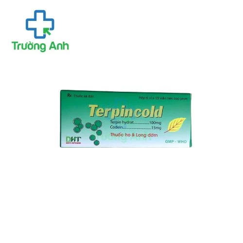 Terpincold (vỉ) DHT - Thuốc điều trị ho khan
