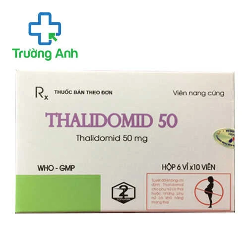Thalidomid 50 - Thuốc điều trị đa u tủy xương hiệu quả của TW2