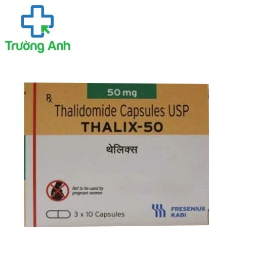 Thalix 50mg - Thuốc điều trị bệnh đa u tủy xương hiệu quả của Ấn Độ