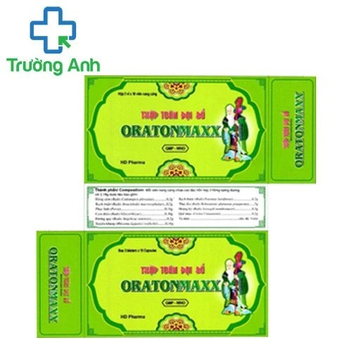Thập toàn đại bổ Oratonmaxx - Giúp bổ khí huyết hiệu quả