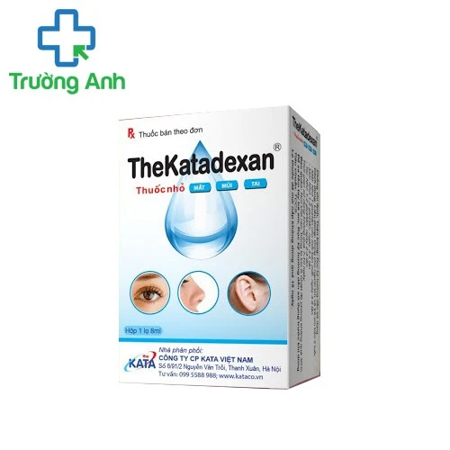 TheKatadexan - Dung dịch nhỏ mắt, mũi, tai