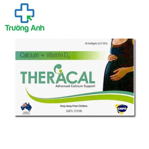 Theracal - Thực phẩm bổ sung vitamin D và canxi cho cơ thể của Úc