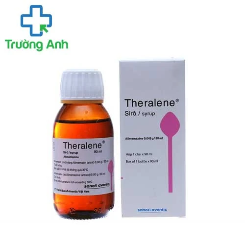 Theralen Syr.90ml - Thuốc chống dị ứng hiệu quả