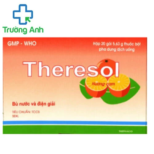 Theresol - Giúp bù nước và bổ sung chất điện giải hiệu quả của THEPHACO