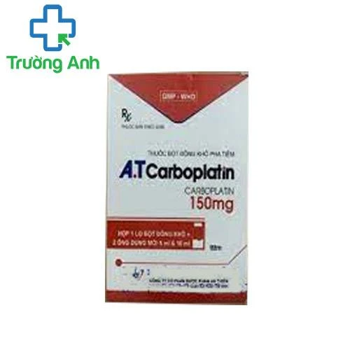 A.T Carboplatin 150mg - Thuốc điều trị ung thư hiệu quả