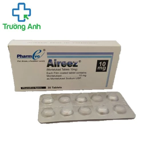 Aireez 10mg - Thuốc điều trị hen phế quản hiệu quả của PharmEvo