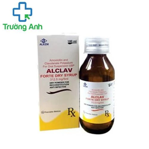 Alclav Forte Dry Syrup 312.5mg/5ml - Thuốc điều trị nhiễm khuẩn hiệu quả