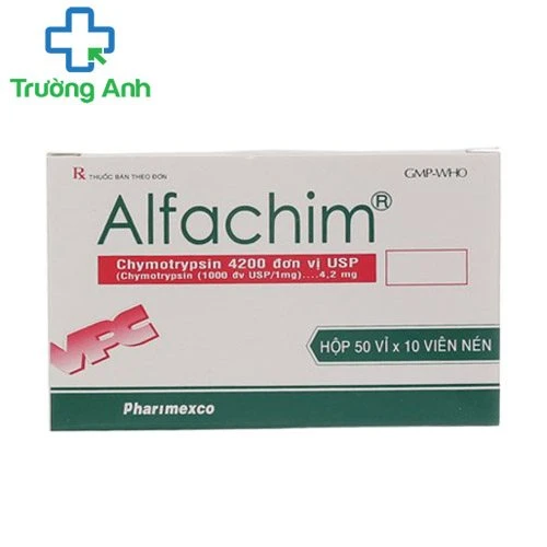 Alfachim - Thuốc điều trị phù nề sau phẫu thuật hiệu quả