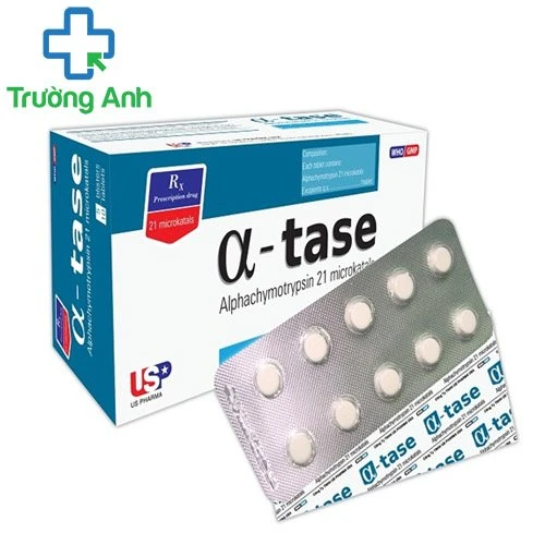 α-Tase 4200IU (Alpha Tase) USP - Thuốc kháng viêm hiệu quả