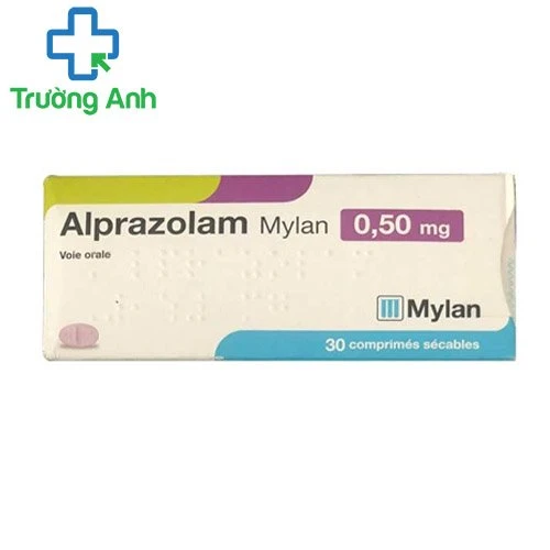 Alprazolam Mylan 0.5mg - Thuốc điều trị hội chứng hoảng sợ, lo âu hiệu quả