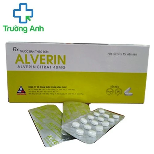 Alverin Vinphaco - Thuốc điều trị co thắt cơ trơn ở đường tiêu hóa